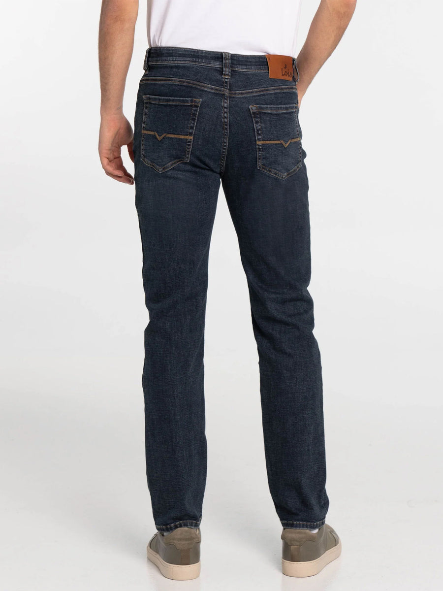 Lois Brad Slim Casual Pant Navy - 1136-7700-33 Navy main image 1