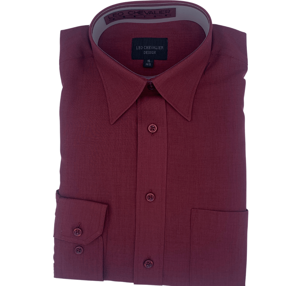 Leo Chevalier Long Sleeve Dress Shirt - Tall Sizes - 621172
