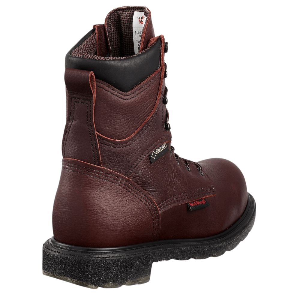 Red wing boots steel on sale toe