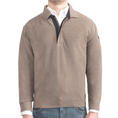 Green Coast Italian Sweater 422 Corda (Taupe) Col. #37