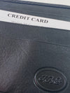 Black Bifold Wallet Featuring Money Clip Made with Genuine Leather