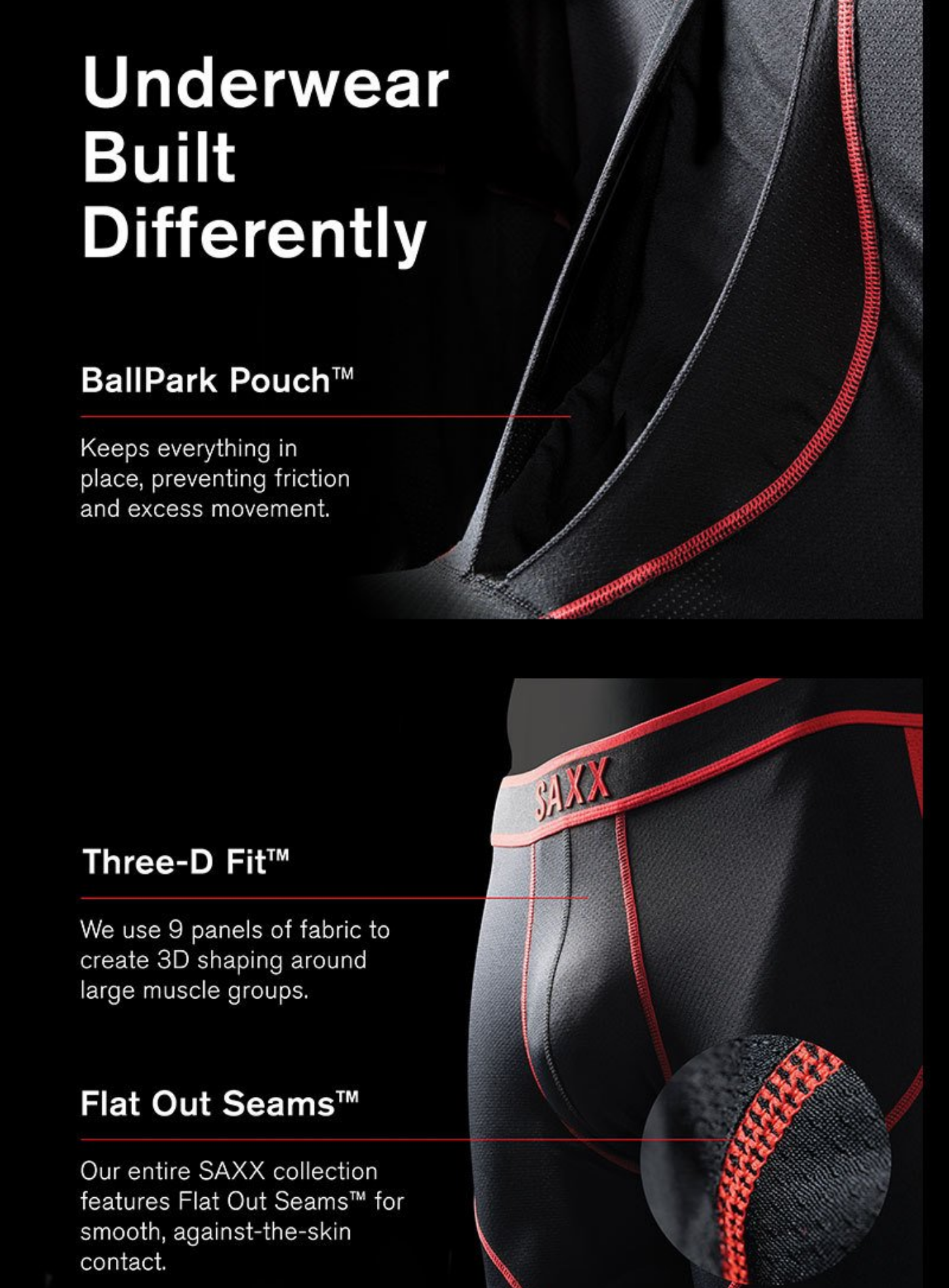 We have the perfect pair of Saxx Underwear