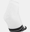 Under Armour Charged Cotton Low Cut 6-Pack Socks White U6774C6 170