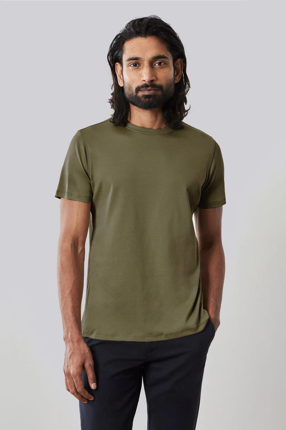 Robert Barakett Georgia SS T-shirt - 23336 - Loden