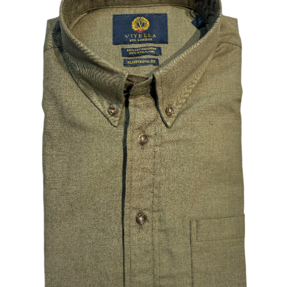 Viyella Solid Colour Sport Shirts - 255401