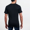 Stanfields Men's Premium Crew Neck T-Shirts - Black 2 Pack