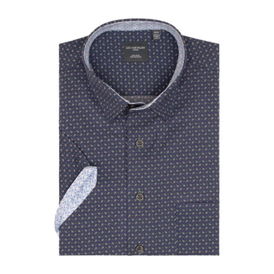 Leo Chevalier Short-Sleeve Sports Shirt - 528363/QT 1900