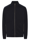 Clipper Wool Blend Zip Front Sweater Jacket - 51436