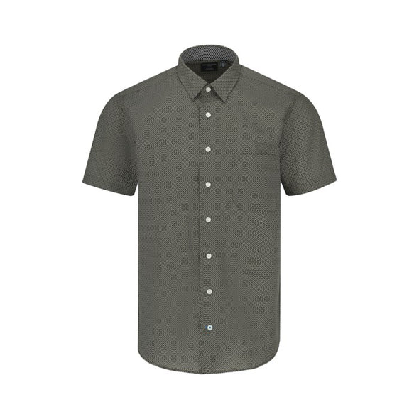 Leo Chevalier Short Sleeve Sport Shirt Sage - 620364 5400