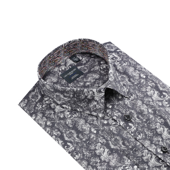 Leo Chevalier Long Sleeve Sport Shirt - Regular Sizes - 621452 3798