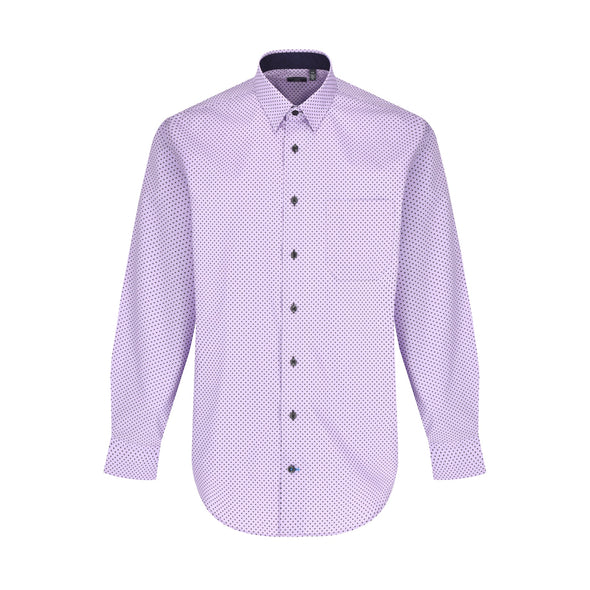 Leo Chevalier Long Sleeve Sport Shirt - Regular Sizes - 621470 8298