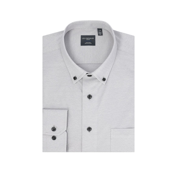 Leo Chevalier Long Sleeve Sport Shirt - Regular Sizes - 621490 3298