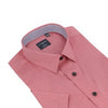 Leo Chevalier Red Short Sleeve Sport Shirt - 622356 4400