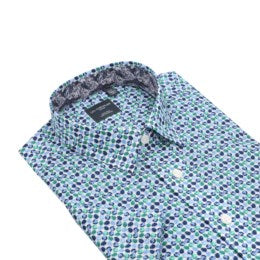 Leo Chevalier - Mint Short Sleeve Sport Shirt - 622364 5200