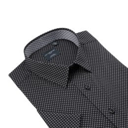 Leo Chevalier Short Sleeve Sport Shirt *Tall Sizes* Black - 622372 0900
