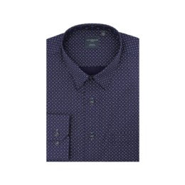 Leo Chevalier Long Sleeve Hidden Button Down Non-Iron Sport Shirt *Tall Sizes* Navy - 623455 1998