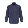 Leo Chevalier Long Sleeve Sport Shirt - Navy 623456 1998