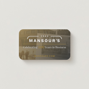 Mansour's Gift Card
