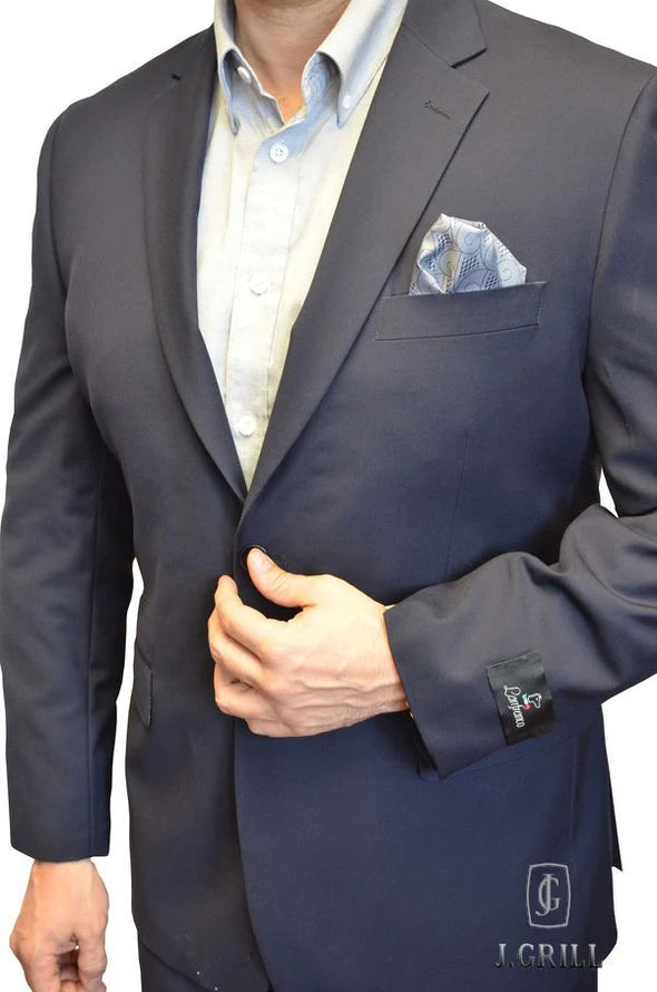J.Grill London Fit High Twist Wool Suit UV by