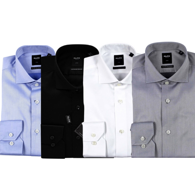 Serica Elite Tapered Dress Shirt - E-106 - Assorted Colours