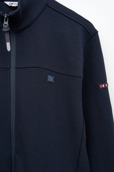 Batela Interlock Jacket Navy - A1943