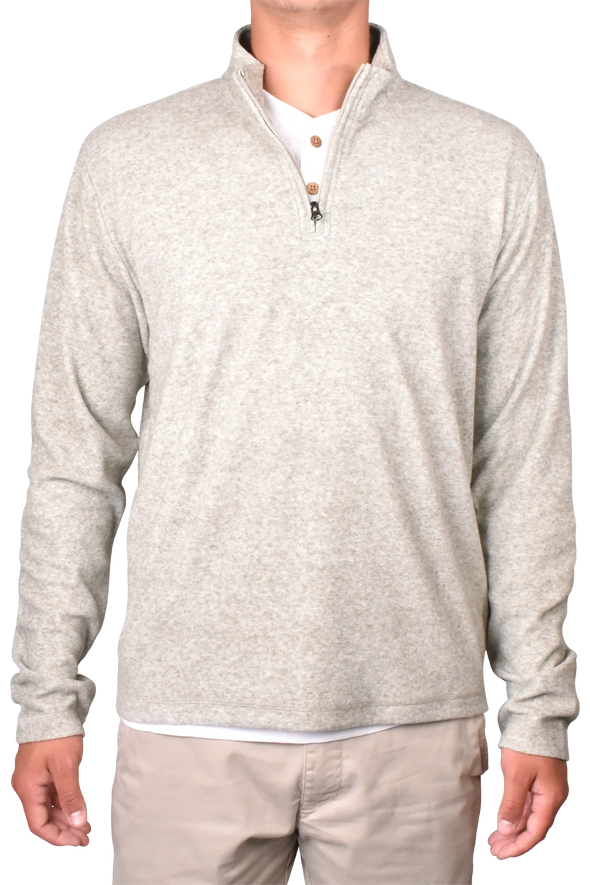 Vintage 1946 Quarter Zip Sweater - E433