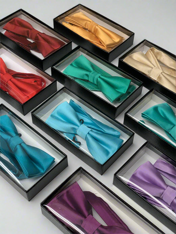 Clip on Bow Tie - Assorted Colours