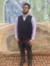 BLU Wool and Silk Waistcoat - VST