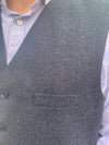 BLU Wool and Silk Waistcoat - VST