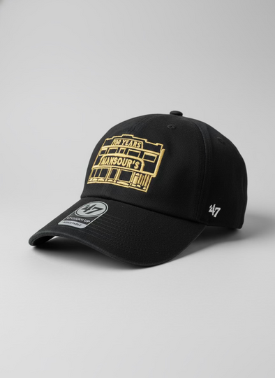 Mansours 100 Years 47 Clean Up Adjustable Black Hats