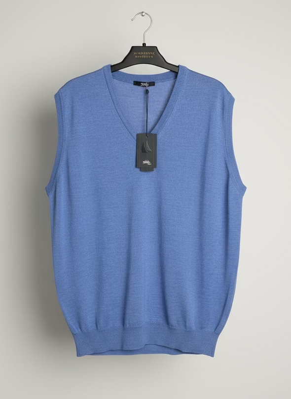 Vela Blu V-Neck Sweater Vest - V23934 Assorted Colours