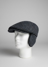 Gottmann Jackson-K Gray/Blue Tweed Winter Cap - 2696456
