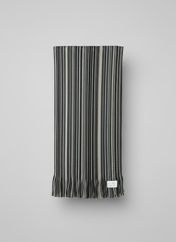 Fraas Acrylic Striped Scarves - Assorted Colours