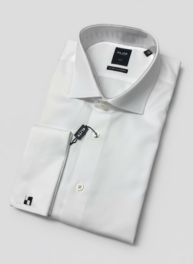 Serica Elite Prate French Cuff White Dress Shirt - E-106FC/01