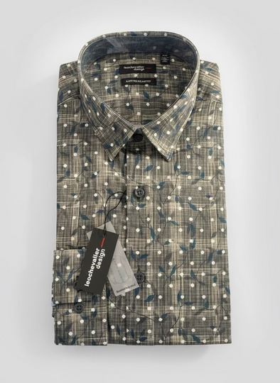Leo Chevalier LS Tapered Fit Sport Shirt - 623237 5898