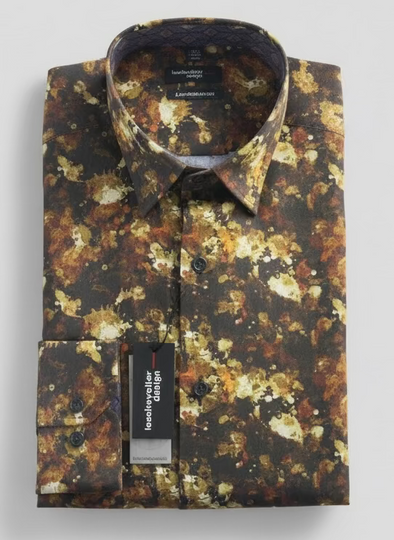 Leo Chevalier LS Tapered Fit Sport Shirt - 623222 2998