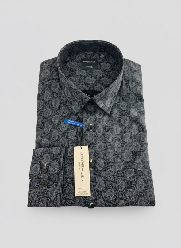 Leo Chevalier LS Cotton Sport Shirt - 621473 1998