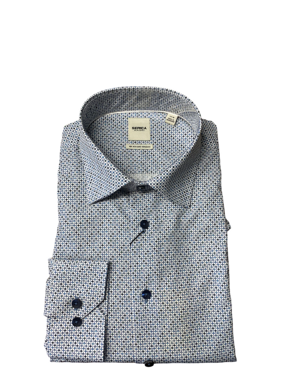 serica classics dress shirts Serica C-101 Dress Shirt Blue / 18.5L