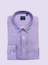 Leo Chevalier Men's Regular Fit 100% Cotton Non Iron Mauve - 623177 8298 - 8299