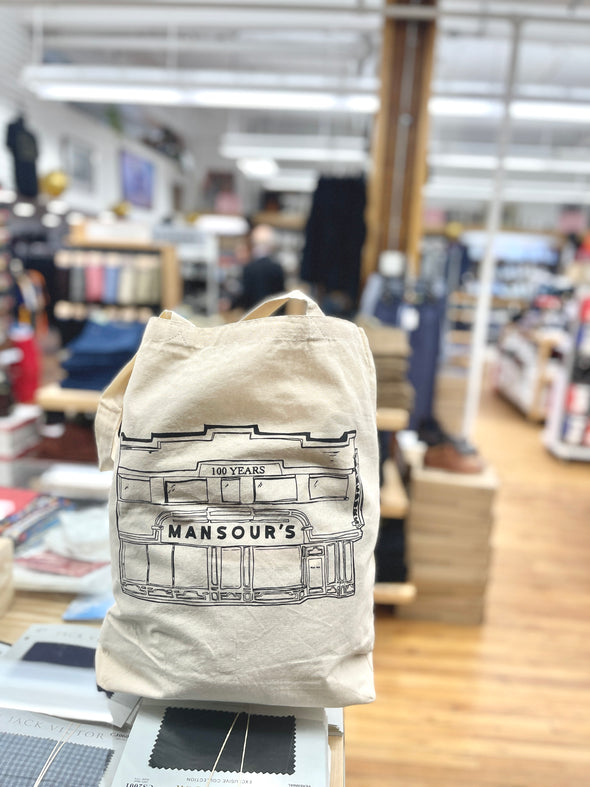 Mansour's 100 Year Tote Bag