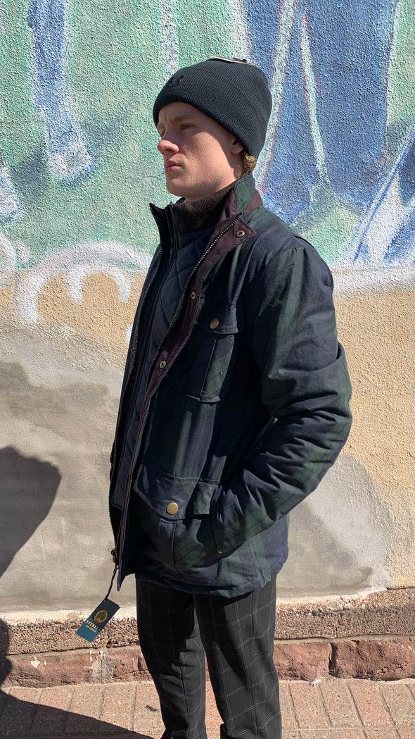 Viyella Waxed Winter Jacket - 655921