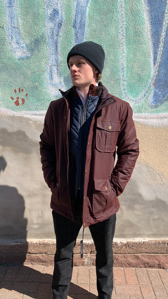 Viyella Waxed Winter Jacket - 655921