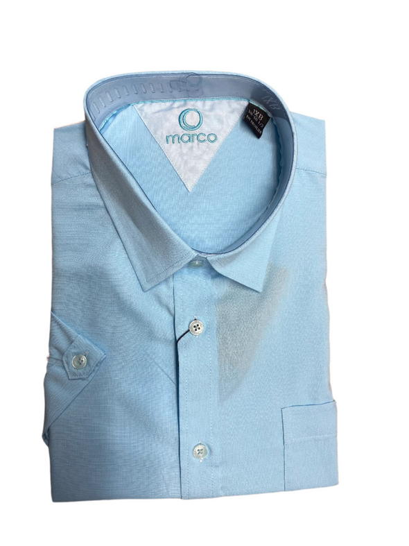 Marco Aqua Short Sleeve Shirt - CH3233C