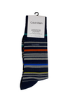 Calvin Klein Combed Cotton Crew Socks - CKM201DR37C - Multi Colours