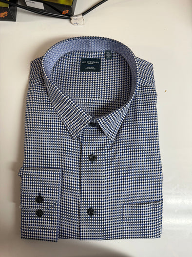 Leo Chevalier Blue Sport Shirt - 621465 - 1898