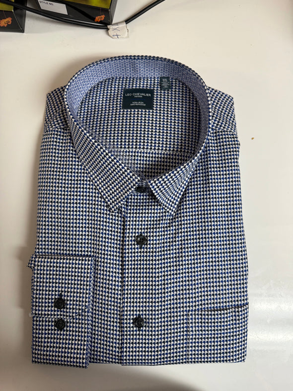 Leo Chevalier Blue Sport Shirt - 621465 - 1898