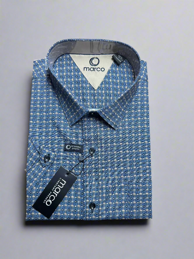 2xb dress shirts Big & Tall Dockside Chambray S/S Button-Down Shirt