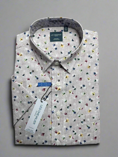 Leo Chevalier Short Sleeve Sport Shirt - 624380 2300