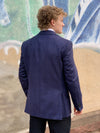 Jack Victor Neat Navy Check Conway Sport Jacket - 1252106 605