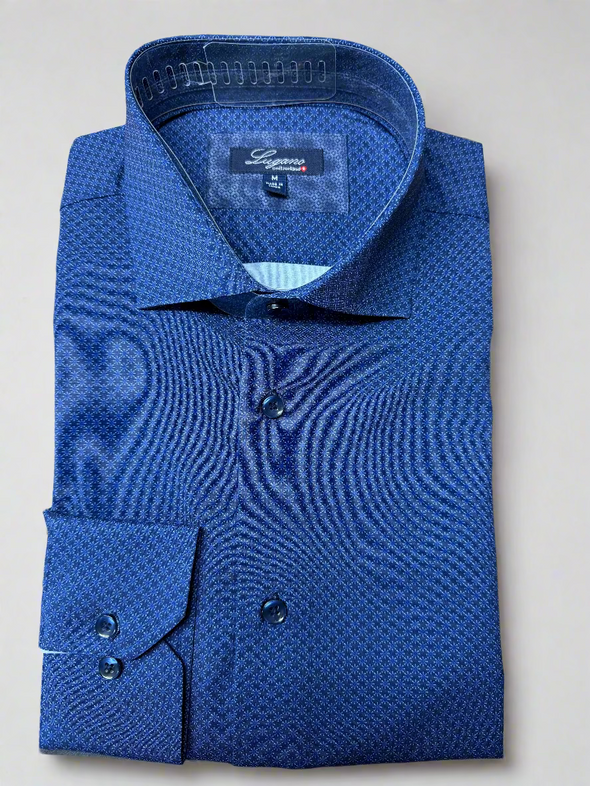 Lugano Blue Sport Shirt - LG2539177